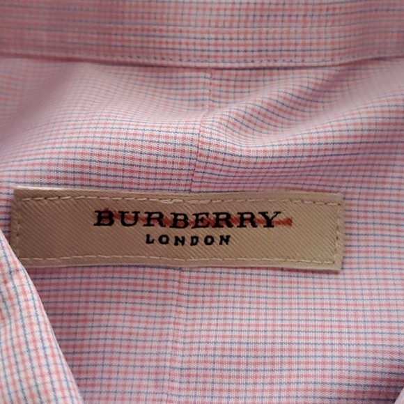 Burberry Men's Shirt 15.5 R - Picture 3 of 5
